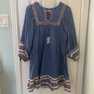 Cleobella Blue floral dress